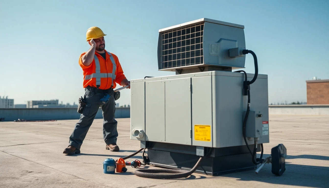 Commercial Rooftop Unit Repair